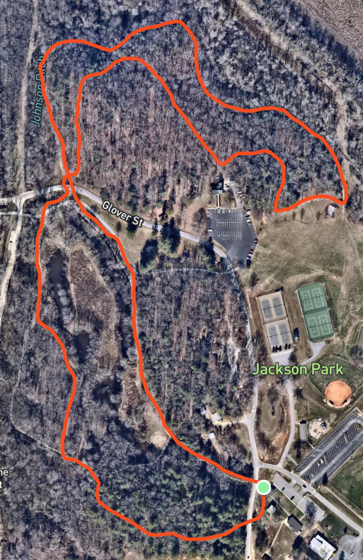 GPS Map of The Gamble course